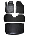 Obrázok pre Koberce Gumené s vaničkou do kufra, J&J, Hyundai ix20 2010-> 